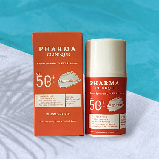 Non tinted sunscreen